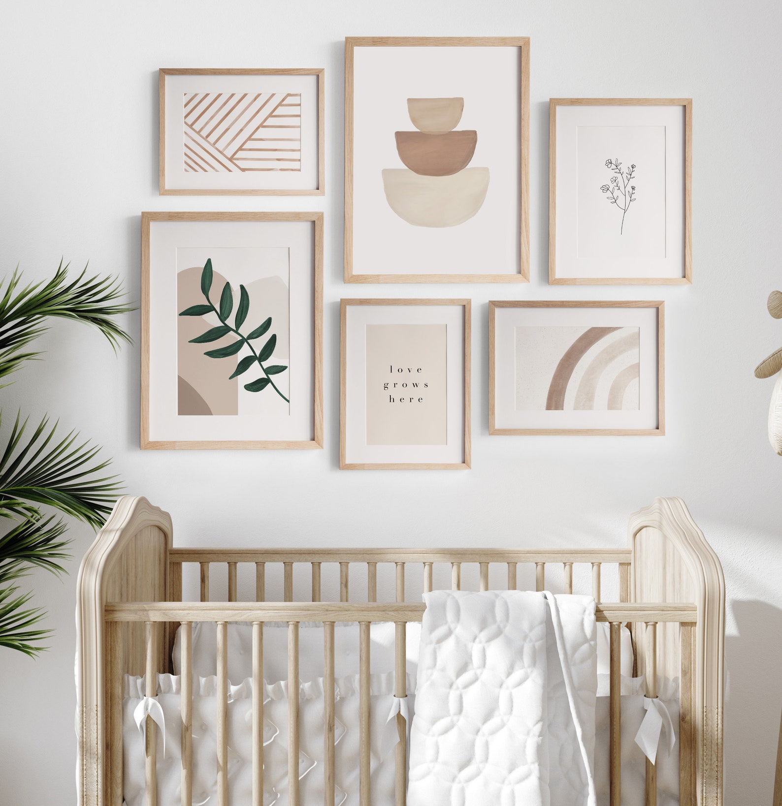 63 Insanely Gorgeous Boho Nursery Wall Decor Ideas - Messy Bun Motherhood
