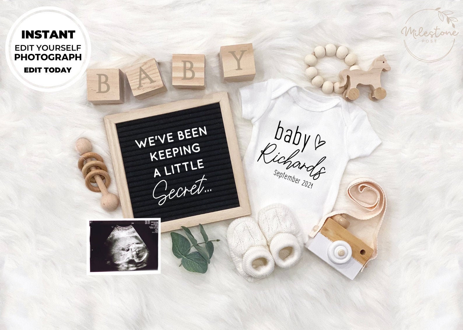 Neutral Pregnancy Announcement