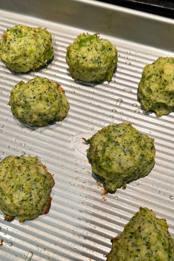 Broccoli Tots - Messy Bun Motherhood