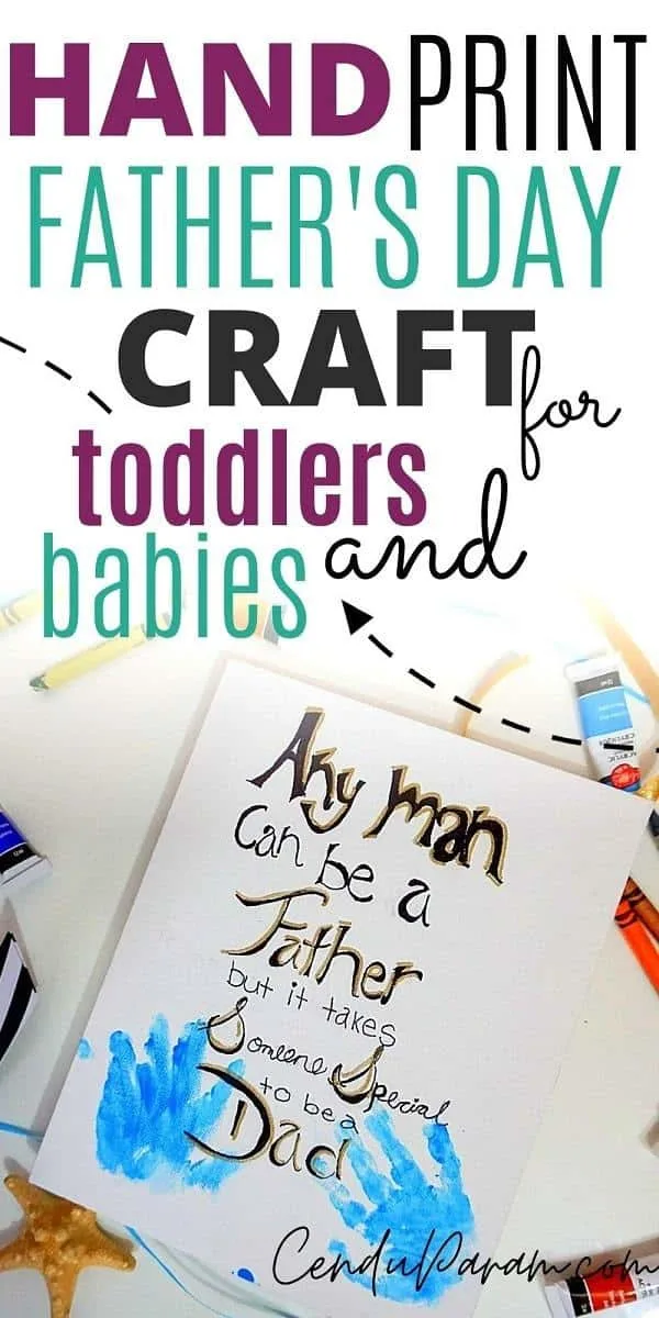 Fathers Day Crafts for Infants