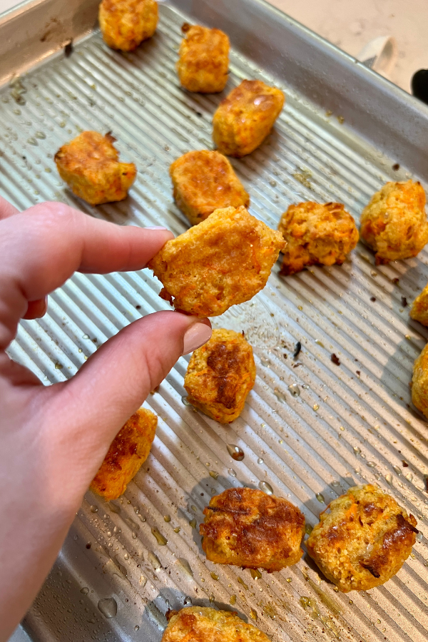 baby led weaning recipe carrot tots