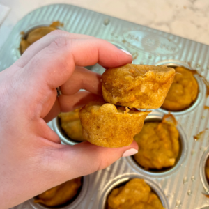 baby led weaning recipe Sweet Potato Muffins