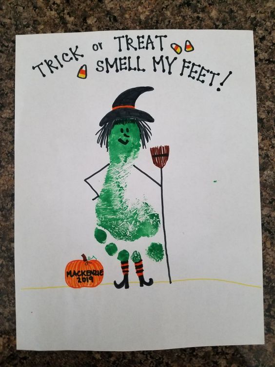 Halloween crafts for babies